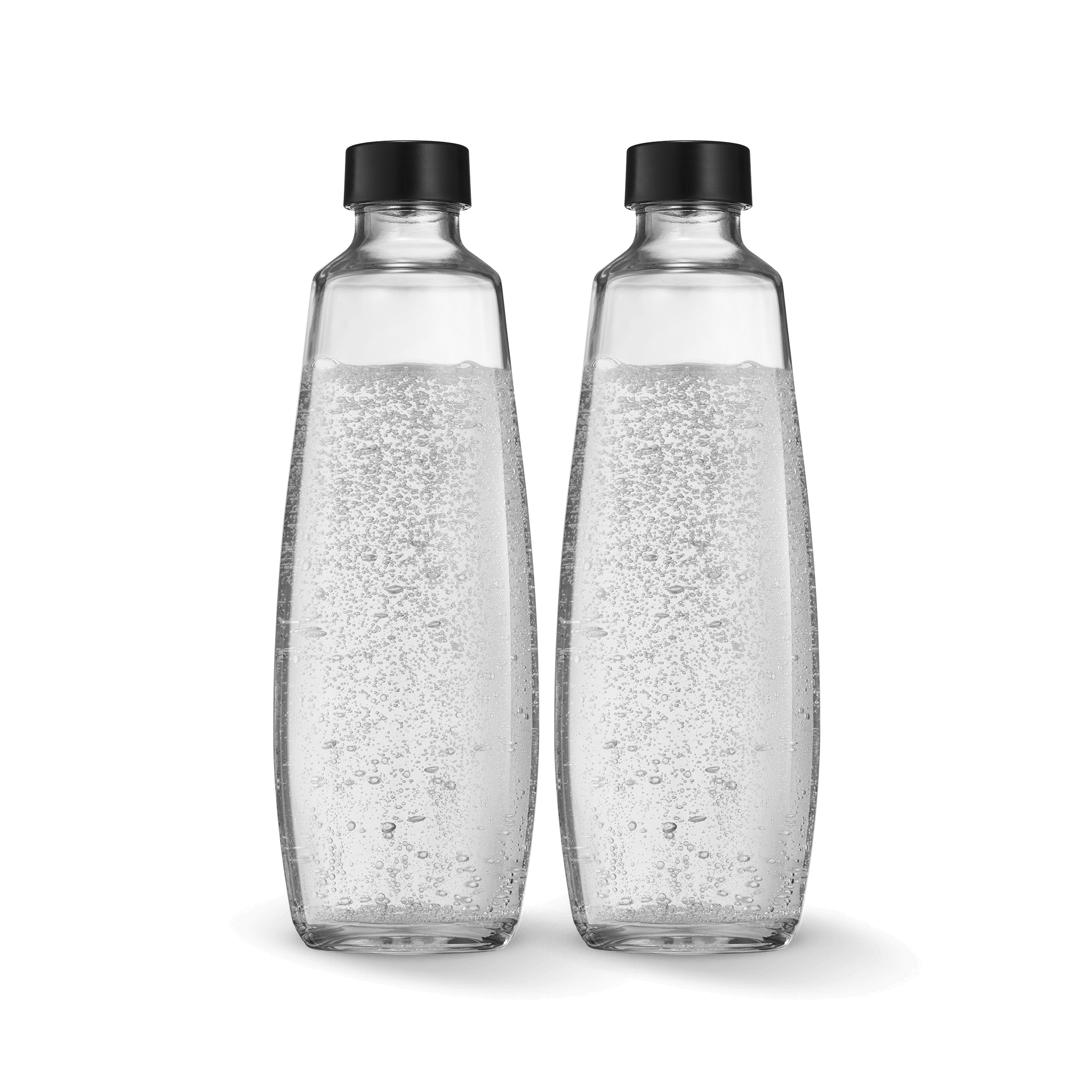 SodaStream Spülmaschinenfeste Glasflasche 1L, 2er-Pack