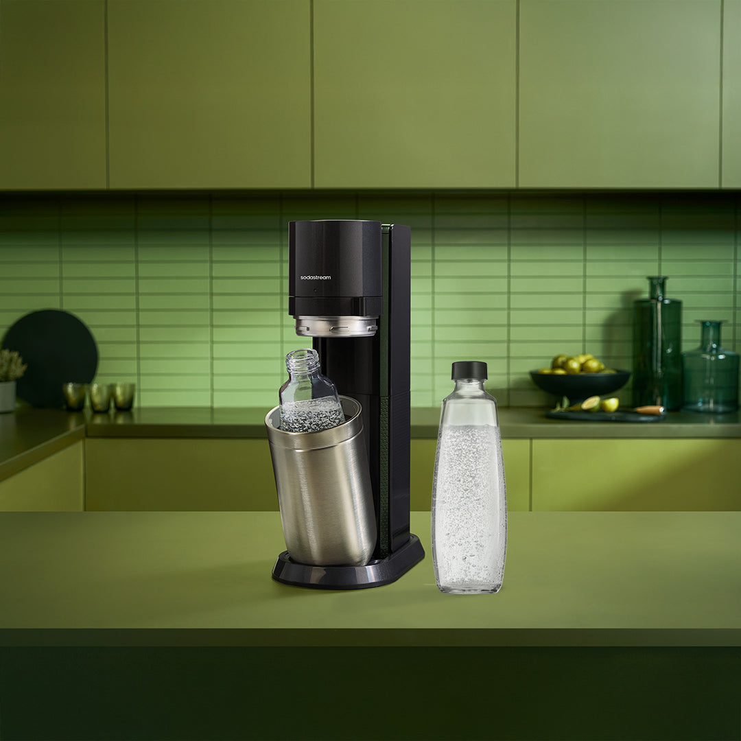SodaStream Spülmaschinenfeste DUO Glasflasche, 1 L, 2er Pack – SodaStream Deutschland