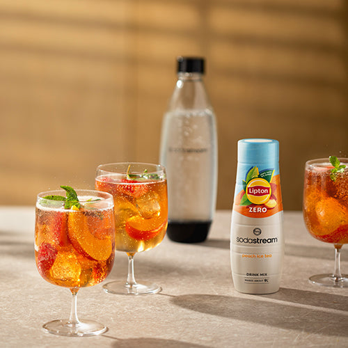 Pfirsisch Eistee Mocktail