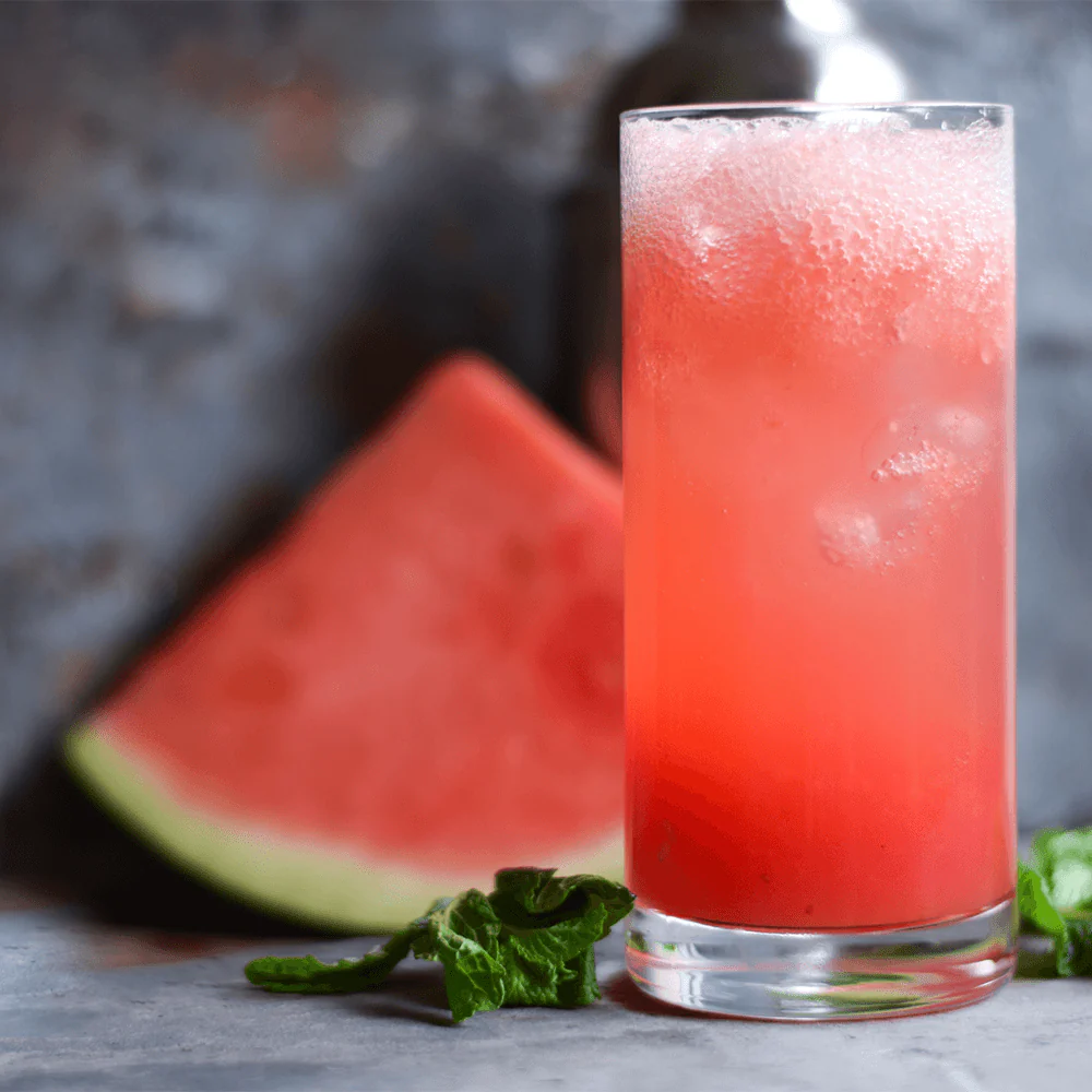 Alkoholfreier Wassermelonen Cocktail
