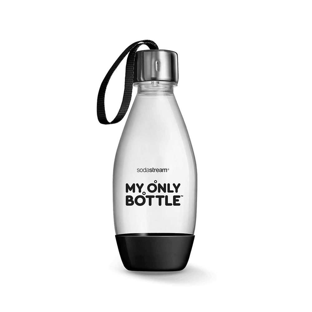 Spülmaschinengeeignete "My Only Bottle" Kunststoffflasche schwarz 0,5L, 1er-Pack