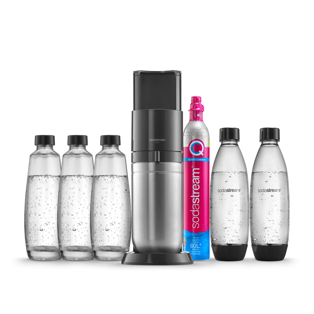 sodastream duo schwartz hydration pack