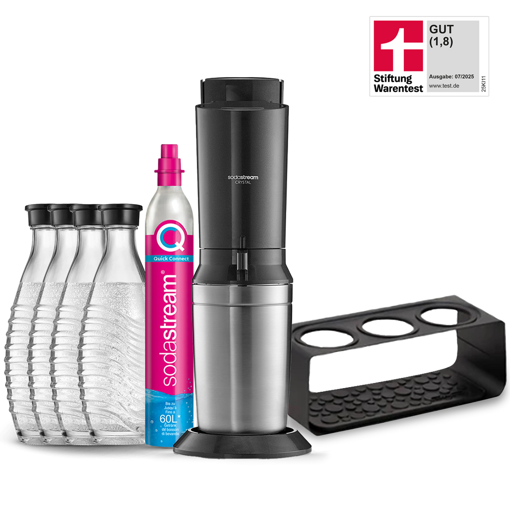 E-zigarette Test Stiftung Warentest SodaStream CRYSTAL 3.0 Wassersprudler + Quick Connect-Zylinder + Glaskaraffe SodaStream E-zigarette Test Stiftung Warentest SodaStream CRYSTAL 3.0 Wassersprudler + Quick Connect-Zylinder + Glaskaraffe SodaStream