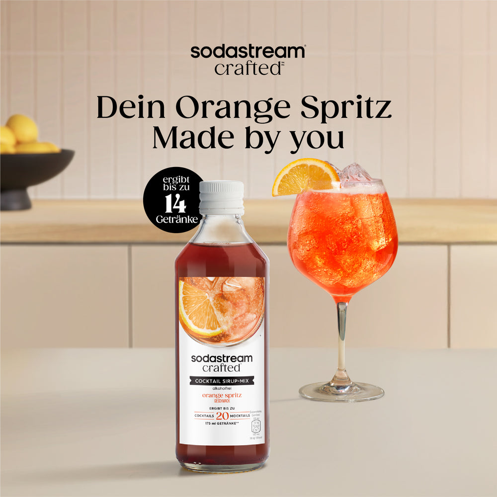 Crafted Cocktail drink mix Orange Spritz (alkoholfrei) 330 ml