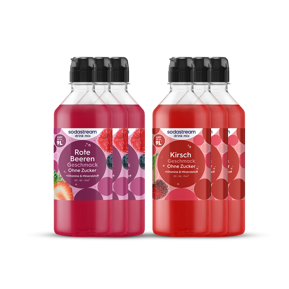 Frucht Sirup drink mix 440 ml, 6er-Pack – SodaStream Deutschland