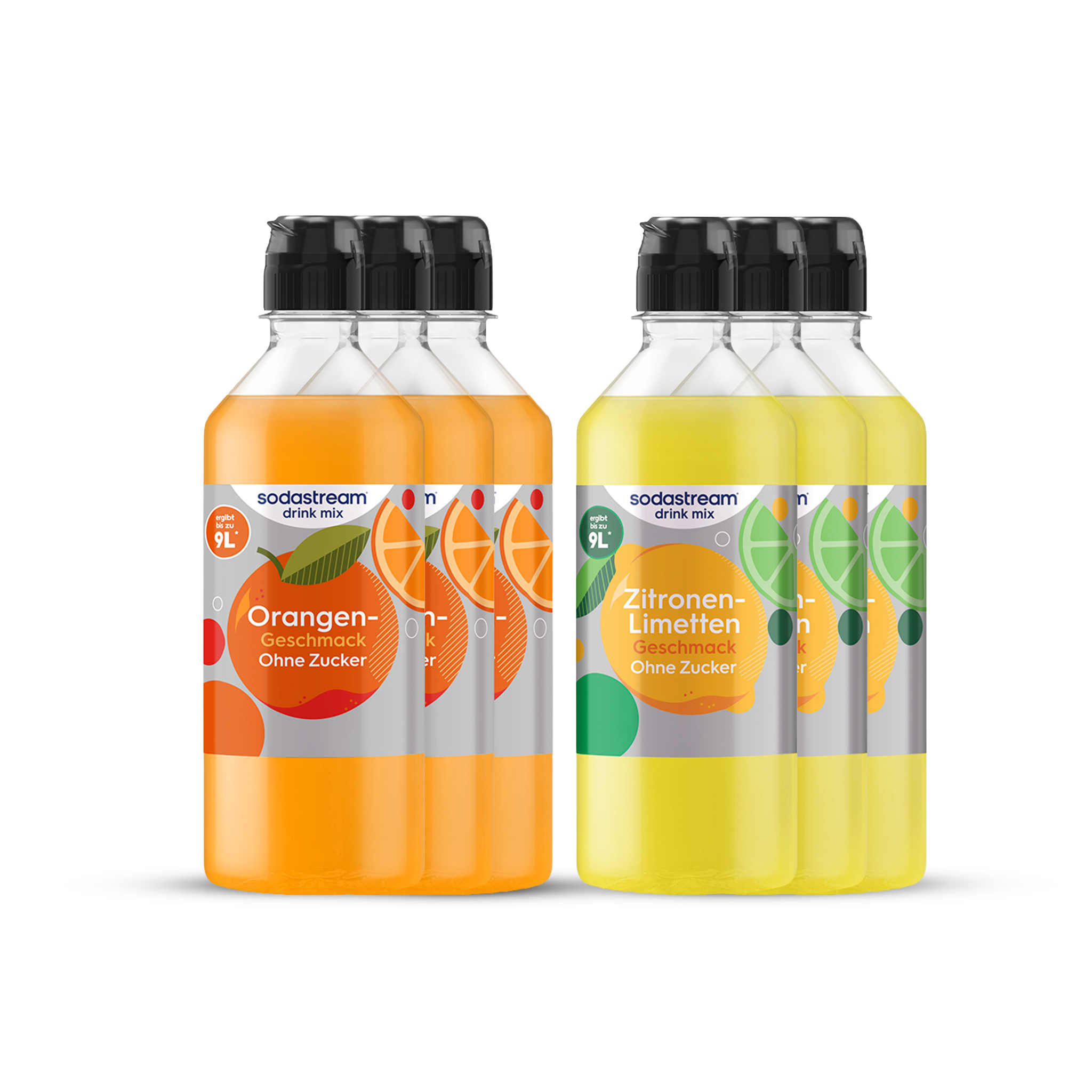 Zitrus-Spritz Sirup drink mix 440 ml, 6er-Pack sodastream