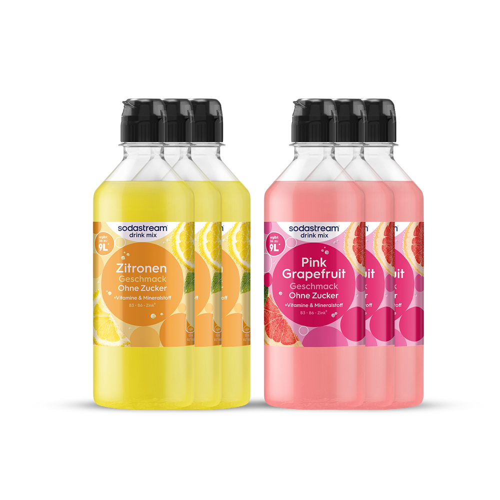 Zitrus Sirup drink mix 440 ml, 6er-Pack – SodaStream Deutschland