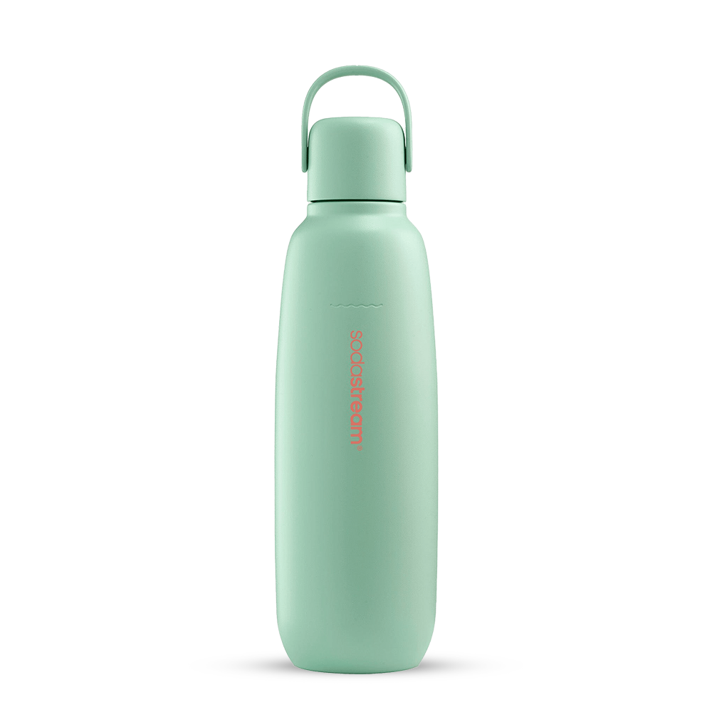 Spülmaschinengeeignete Metallflasche Fizz&go COOL (Mint) 0,9L, 1er-Pack