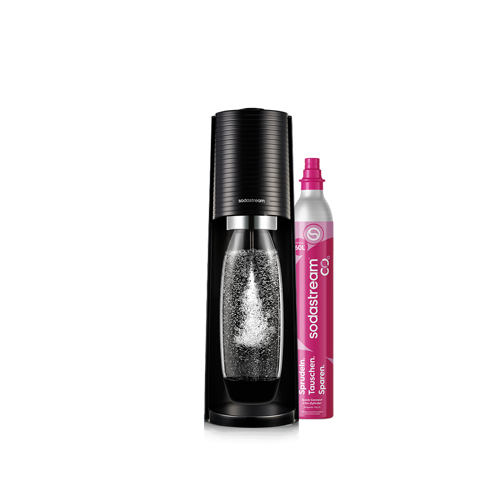 SodaStream Terra Schwarz standard pack