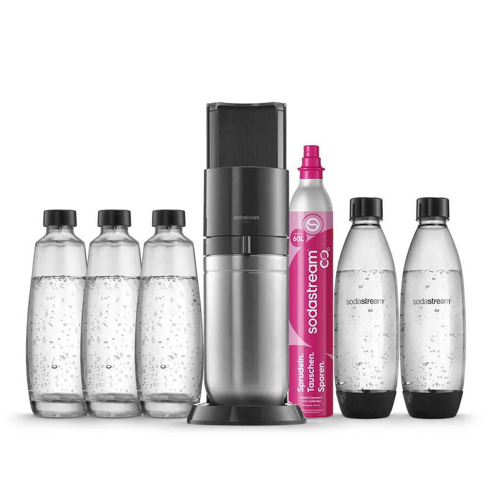 sodastream duo schwartz hydration pack