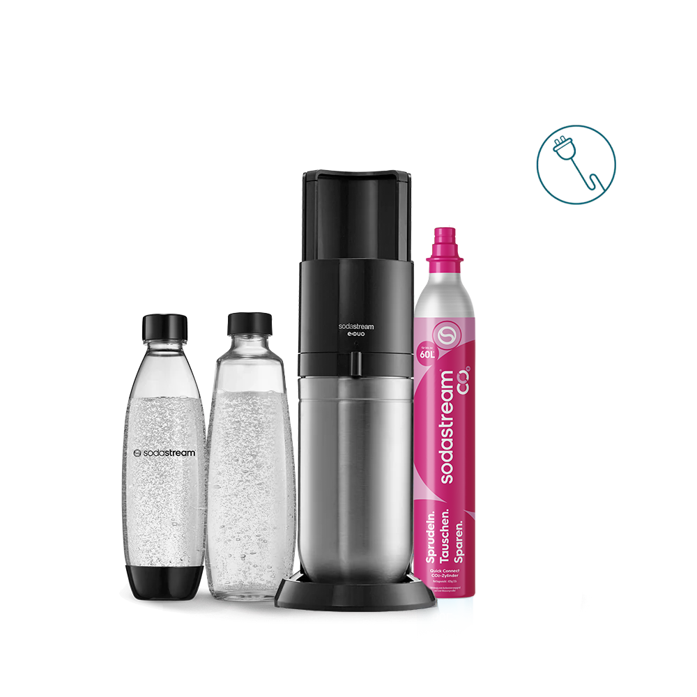 SodaStream E-DUO Elektrisch schwarz Wassersprudler