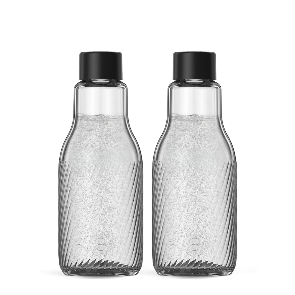 Glaskaraffe 0,95 L, 2er-Pack – 1