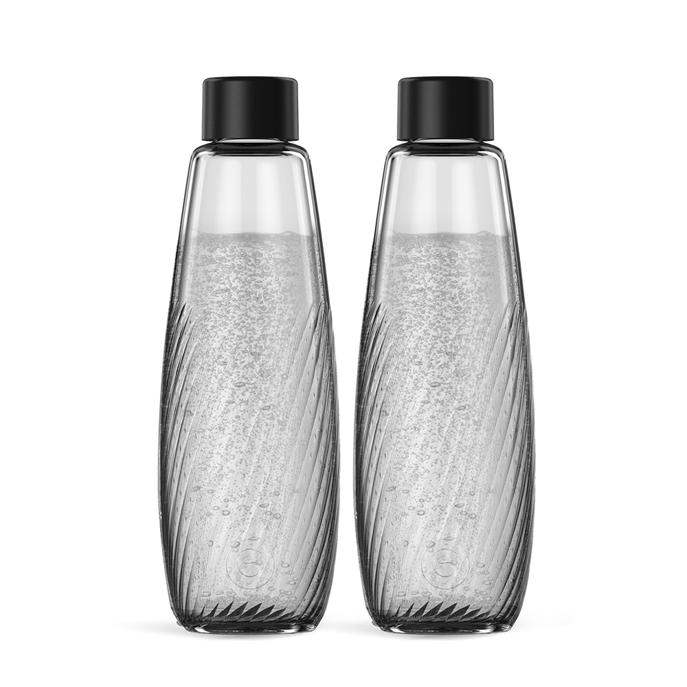 Glasflasche 1 L, 2er-Pack – 1