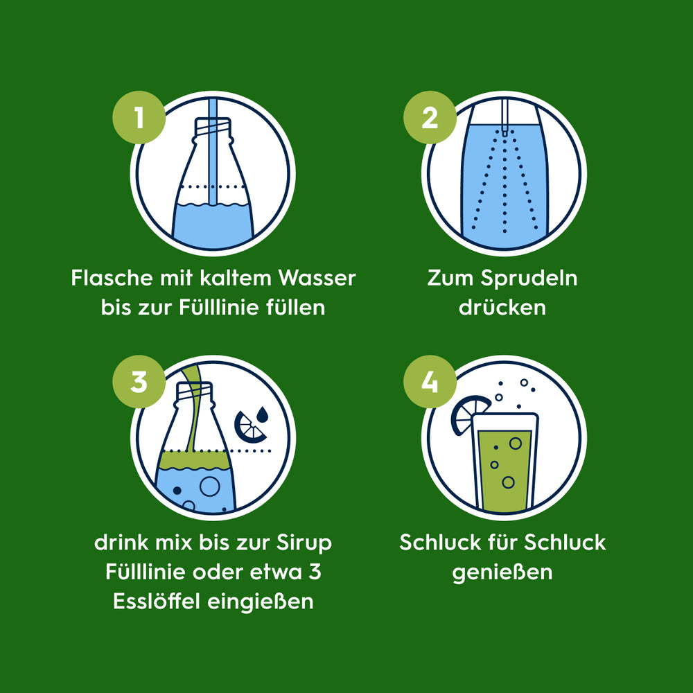 7up Zero Zucker Sirup drink mix 440 ml