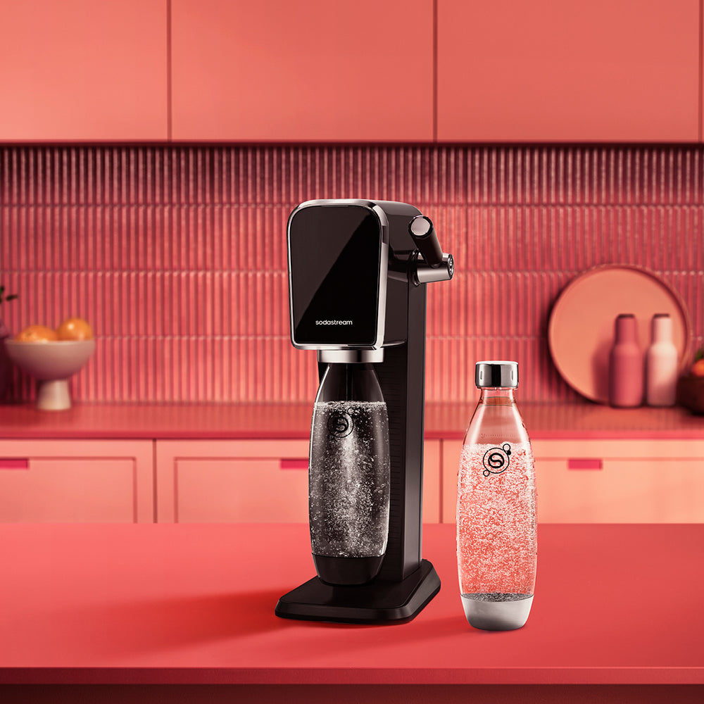 SodaStream 1L Fuse Edelstahl Kunststoffflasche – SodaStream Deutschland