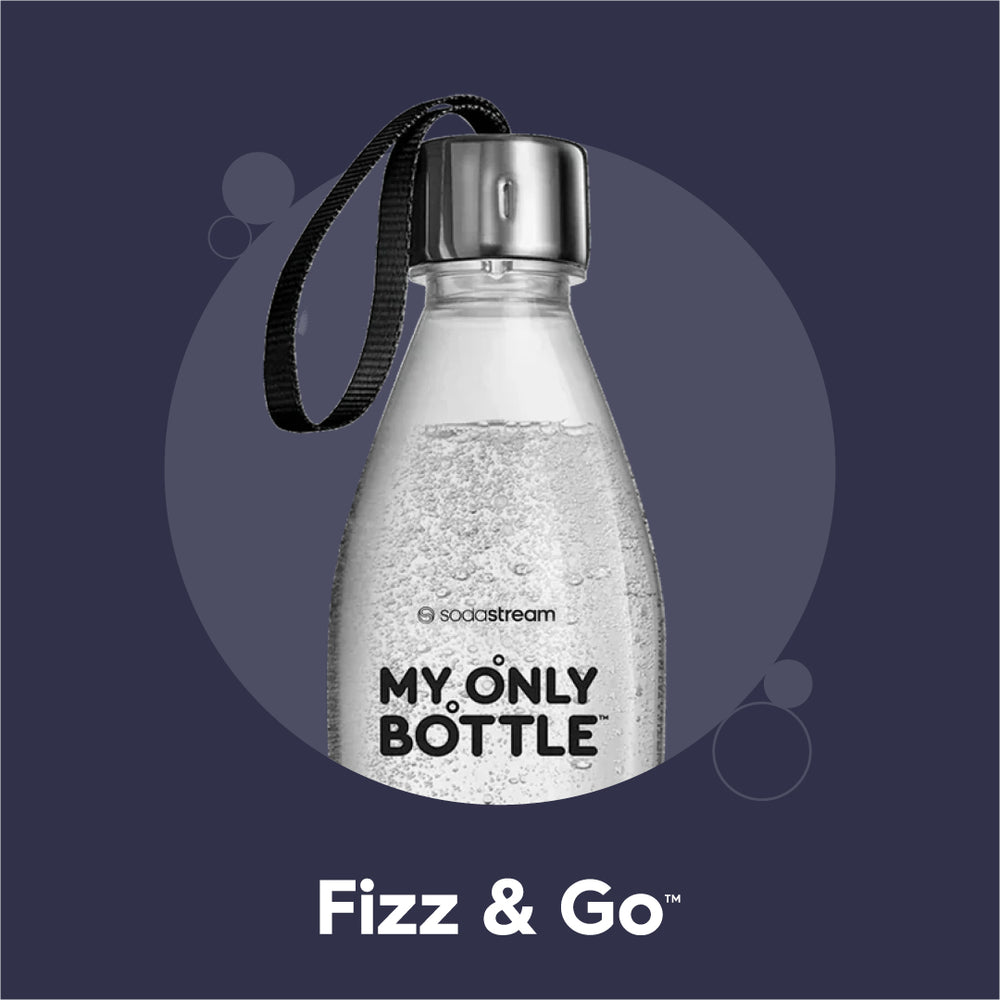 "My Only Bottle" Kunststoffflasche schwarz 0,5 L, 1er-Pack – 3