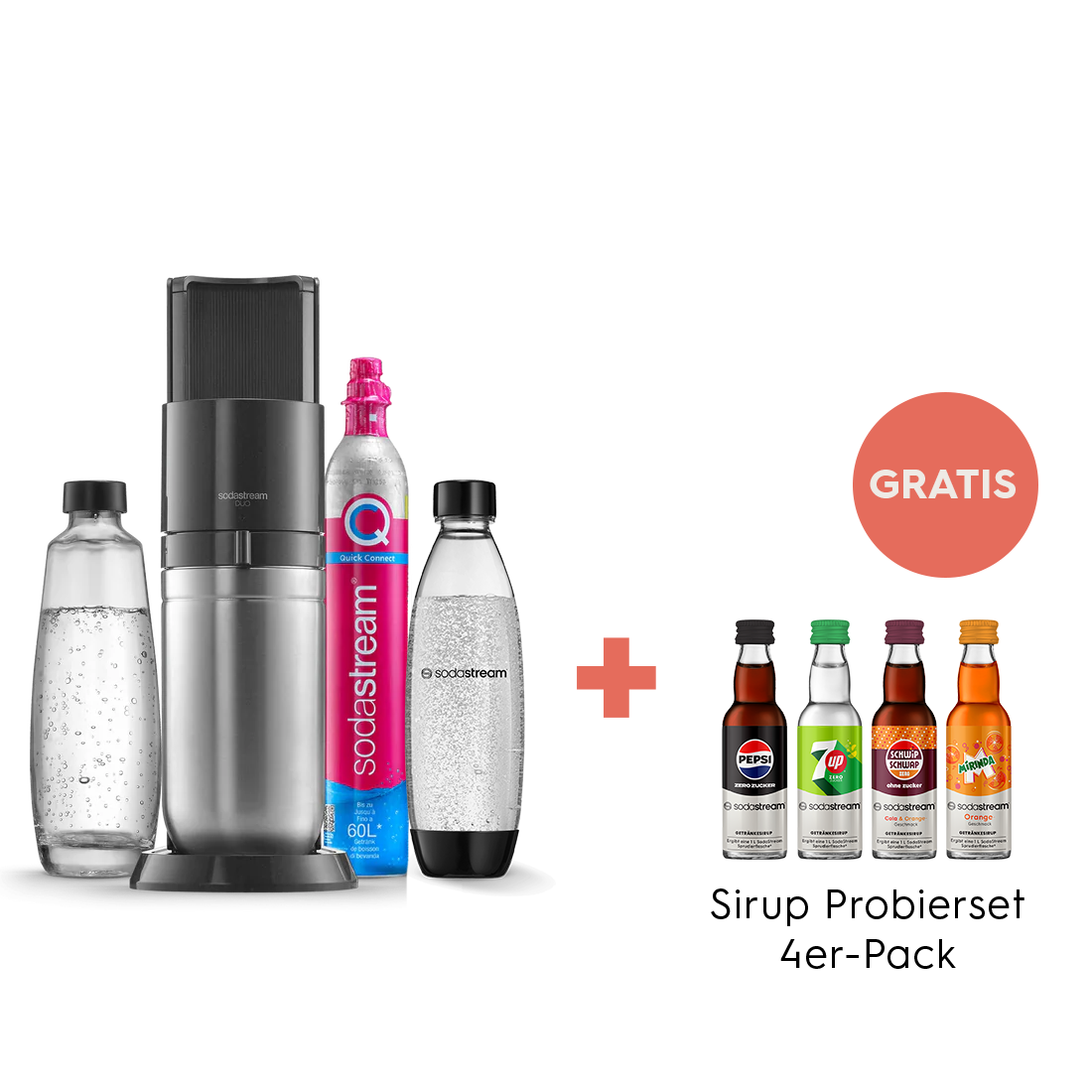 DUO + Sirup Probierset sodastream