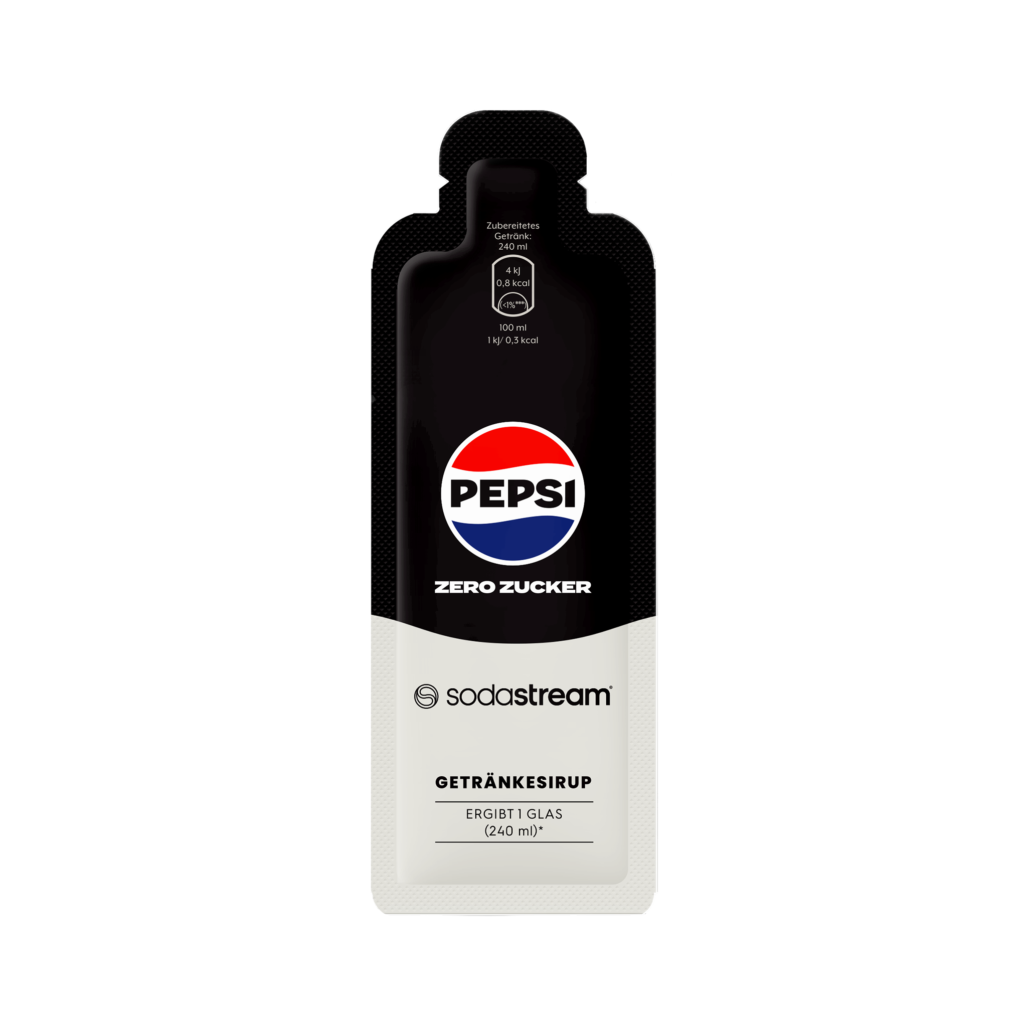 Pepsi Zero Zucker Sirup 12ml Sachet sodastream