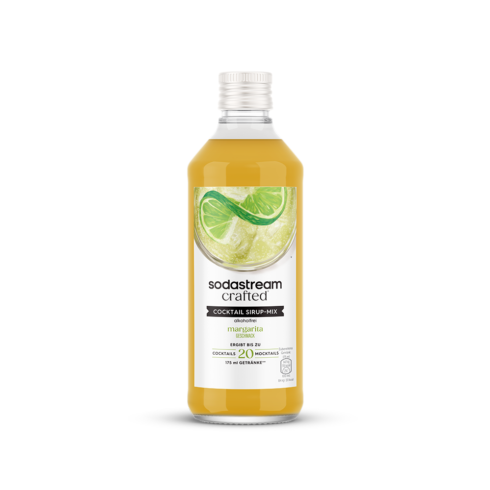 Crafted Cocktail drink mix Margarita (alkoholfrei) 330 ml sodastream