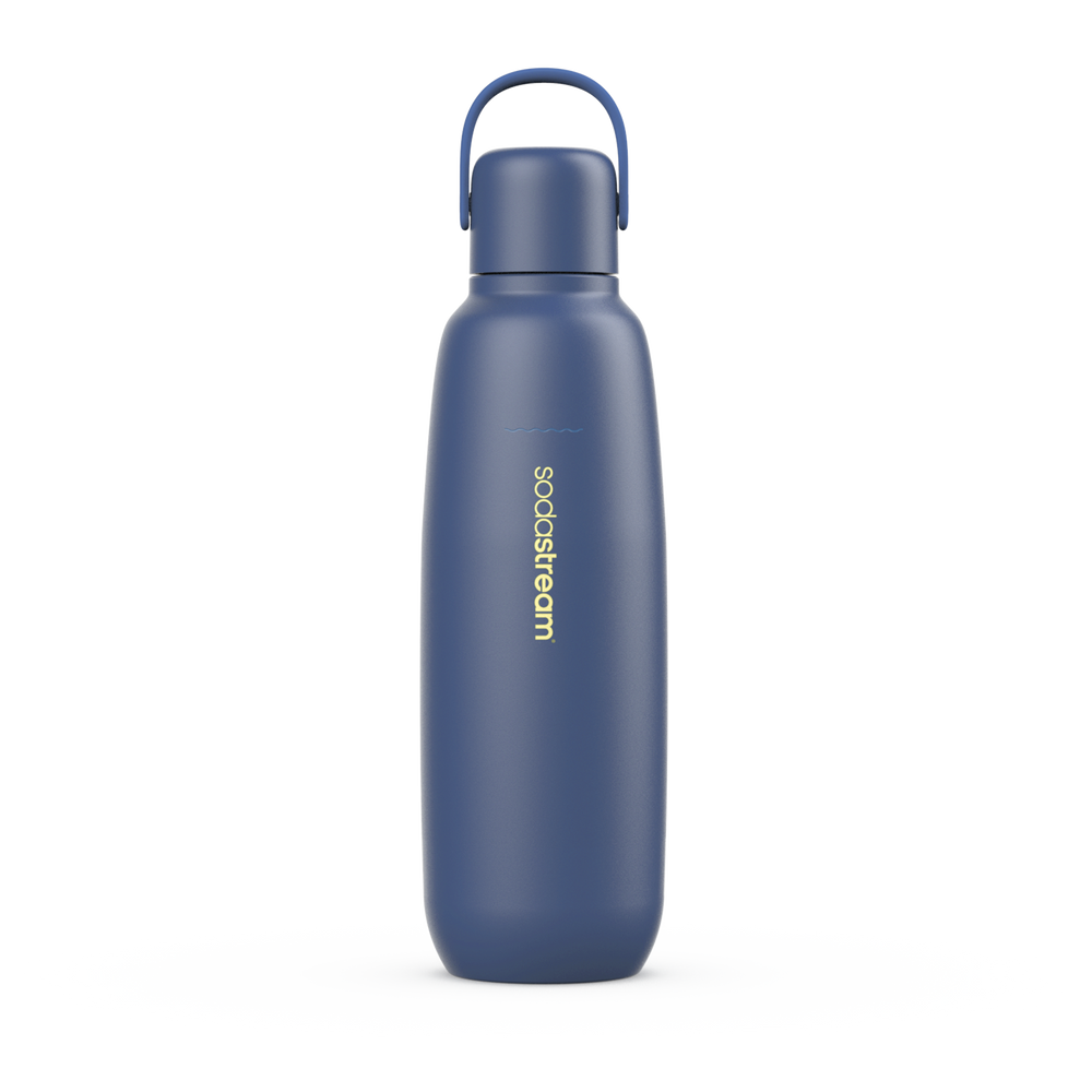 Spülmaschinengeeignete Metallflasche Fizz&go COOL (Storm) 0,9L, 1er-Pack