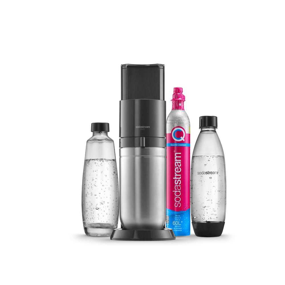 SodaStream DUO Wassersprudler Schwarz standard pack