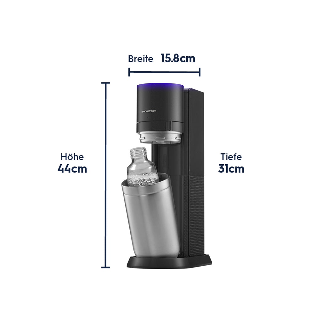 SodaStream E-DUO Elektrisch Wassersprudler mit Glasflaschen – SodaStream Deutschland