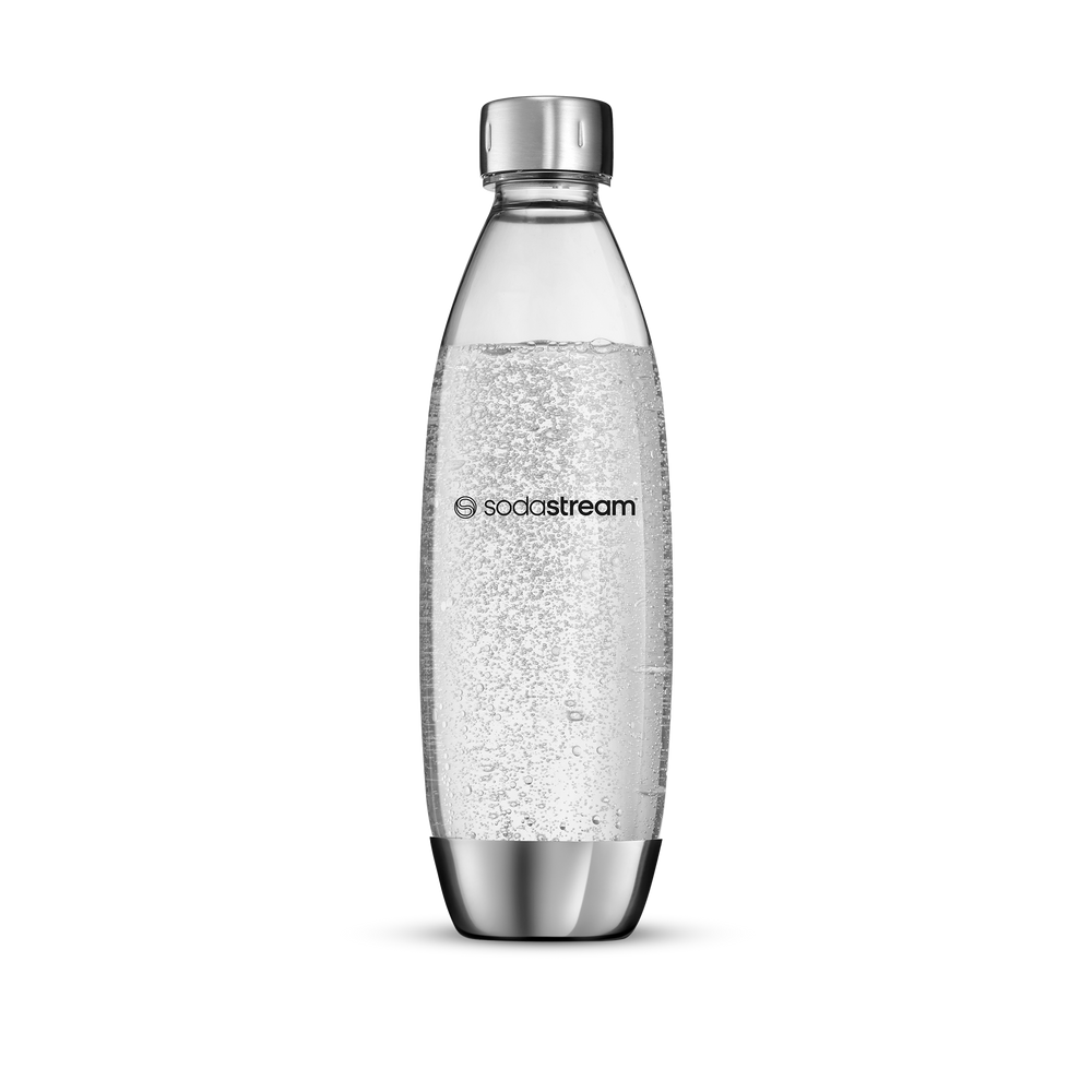 Kunststoffflasche FUSE Edelstahl 1 L, 1er-Pack