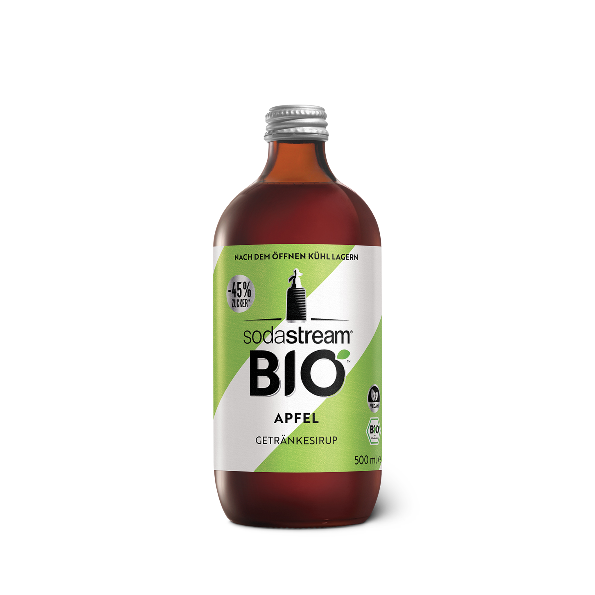 SodaStream BIO Apfel Sirup 500ml – mit kurzem Mindesthaltbarkeitsdatum sodastream