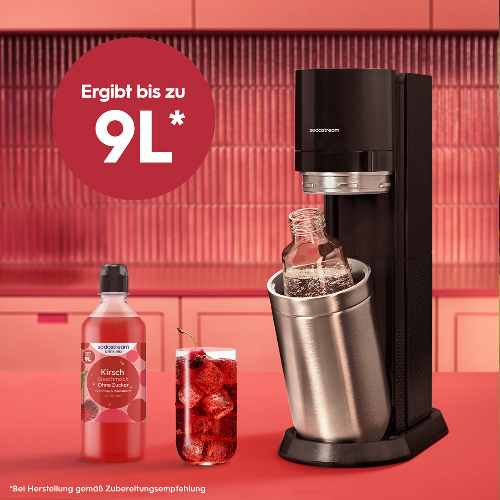 Sodastream Kirsch ohne Zucker Sirup drink mix 440 ml – SodaStream Deutschland