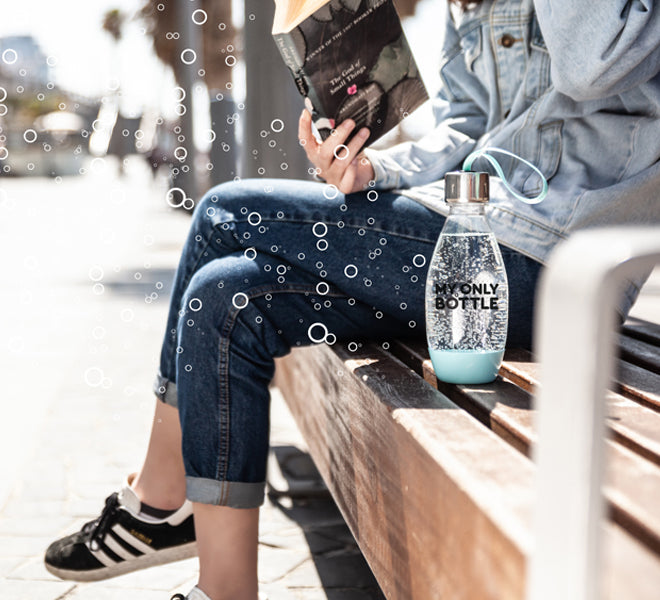 Spülmaschinengeeignete "My Only Bottle" Kunststoffflasche blau 0,5L, 1er-Pack