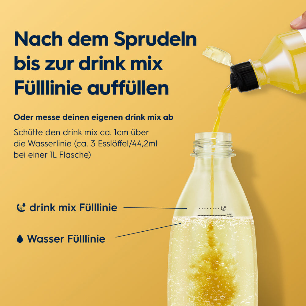 Maracuja ohne Zucker Sirup drink mix 440 ml