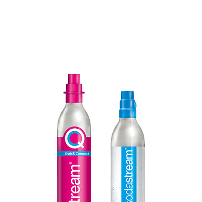 Connect-Zylinder Wassersprudler – 3.0 SodaStream CRYSTAL SodaStream Glaskaraffe CRYSTAL + Quick +