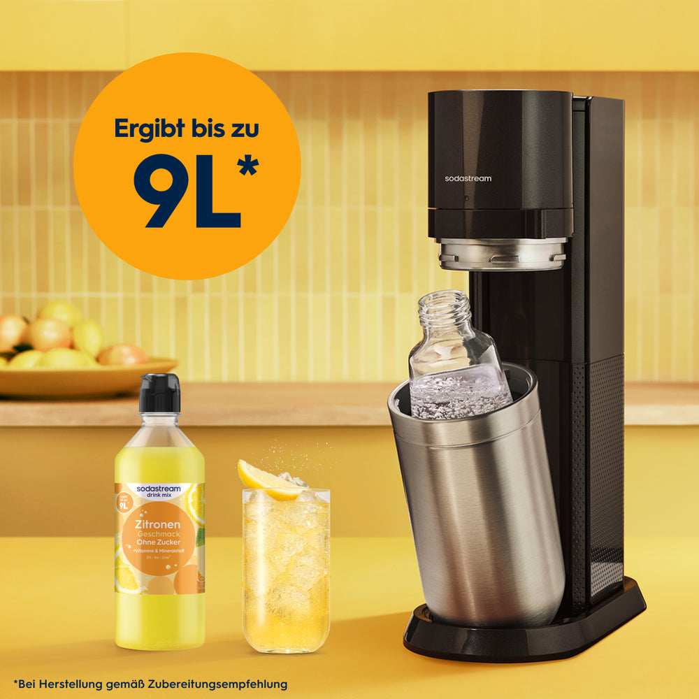 Zitrone ohne Zucker Sirup drink mix 440 ml – SodaStream Deutschland