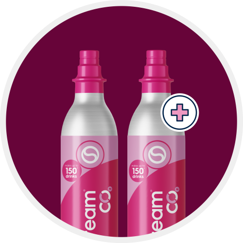 CO2-Zylinder zum Einschrauben