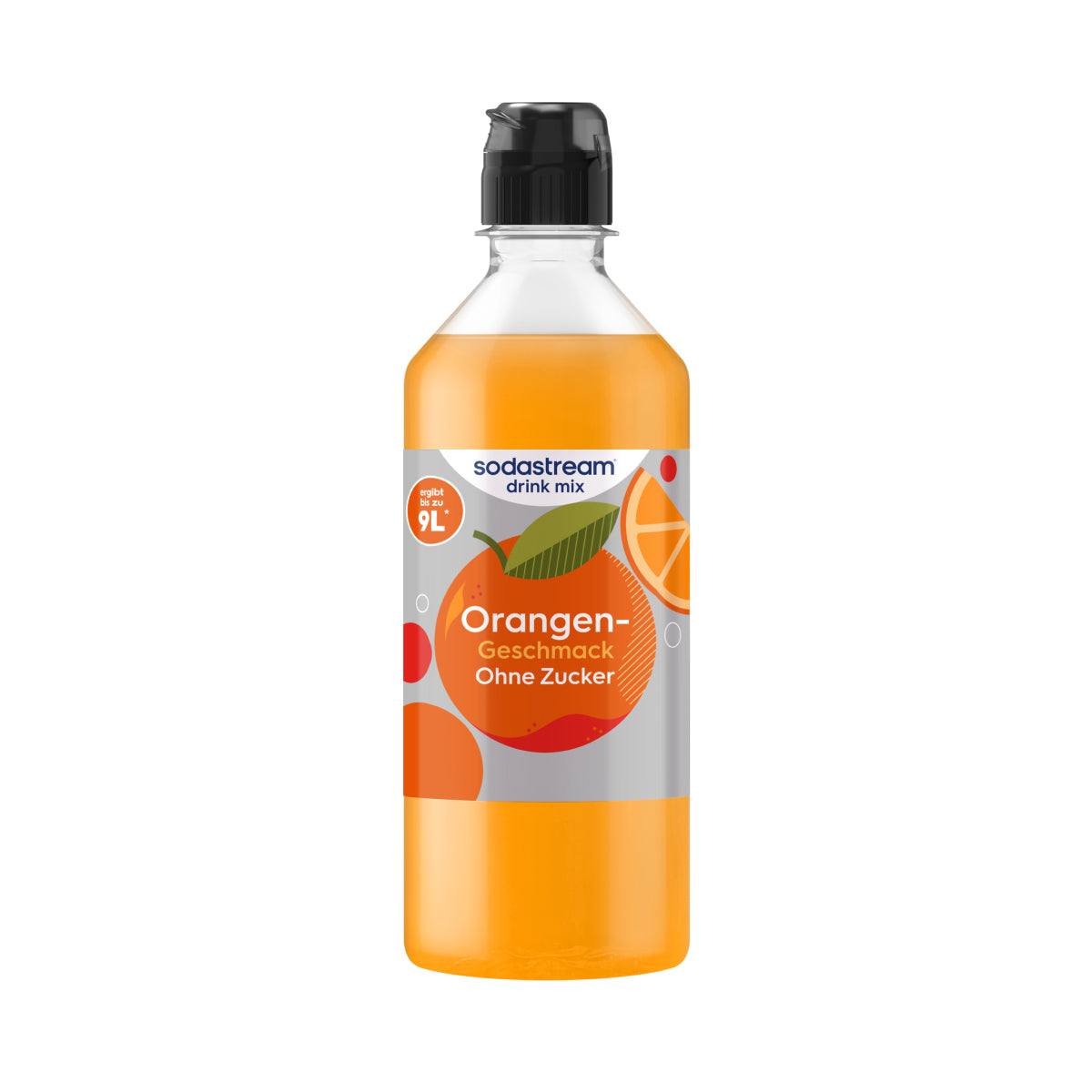 Orange ohne Zucker Sirup drink mix 440 ml sodastream